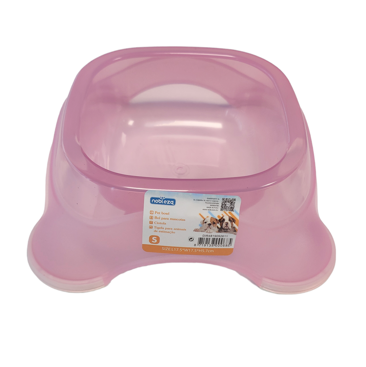 Hondenvoerbakjes roze
