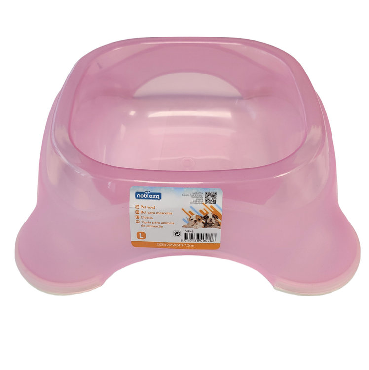 Nobleza Hondenvoerbak - Roze - Maat L