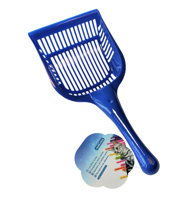Kattenbakschep - Maat M - Blauw