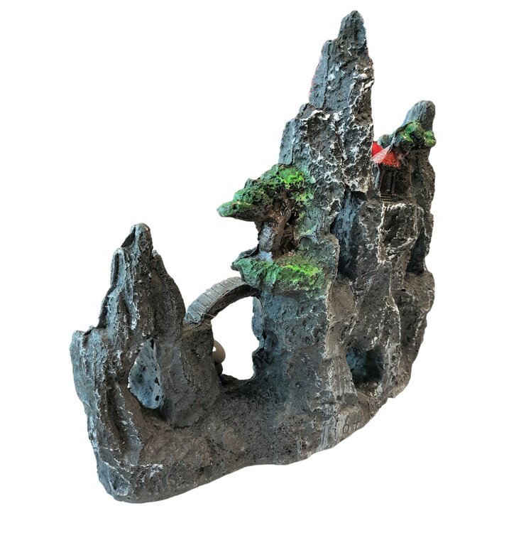 Aquarium ornament extra grote ru&iuml;ne 26 cm