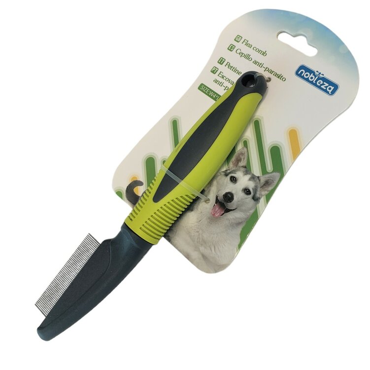 Vlooienkam met comfortabel handvat