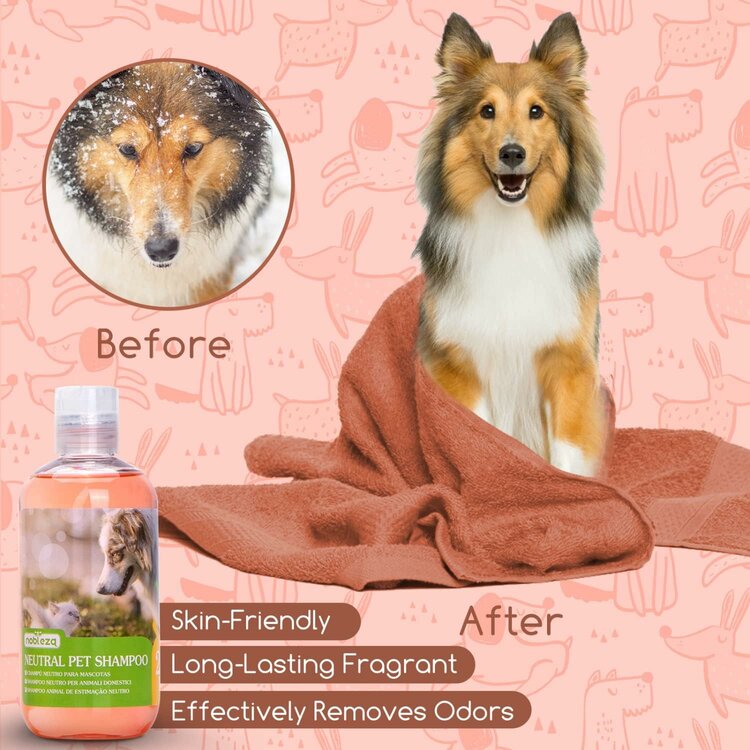 Shampoo voor hond en kat mild 250 ml