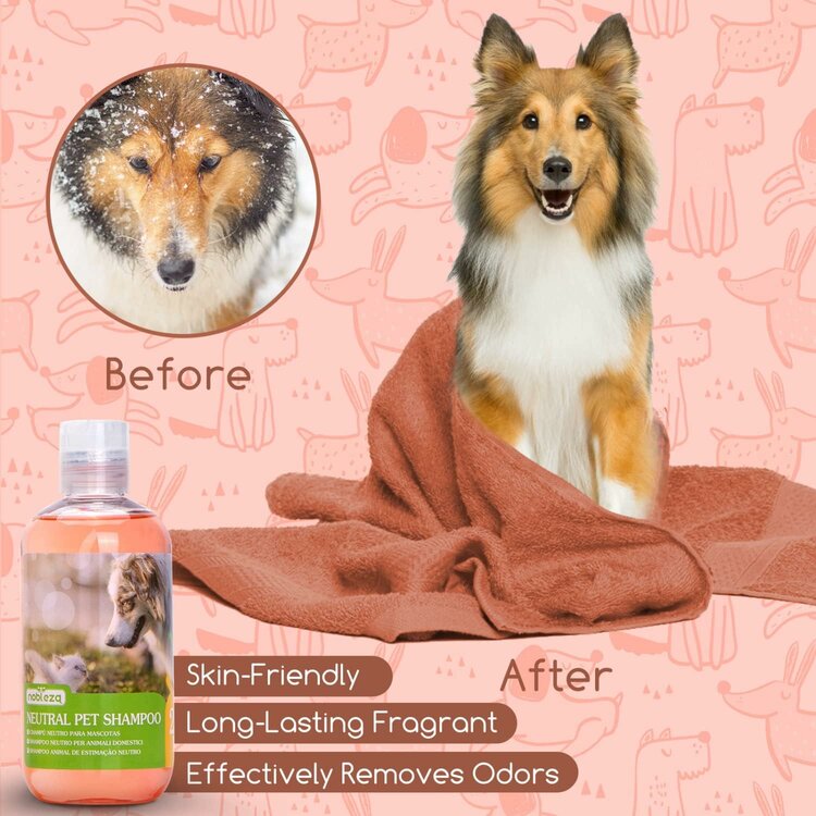 Nobleza Shampoo voor hond en kat mild - 250 ml