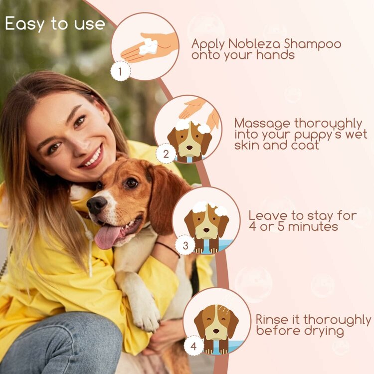 Shampoo voor gevoelige huid van hond kat
