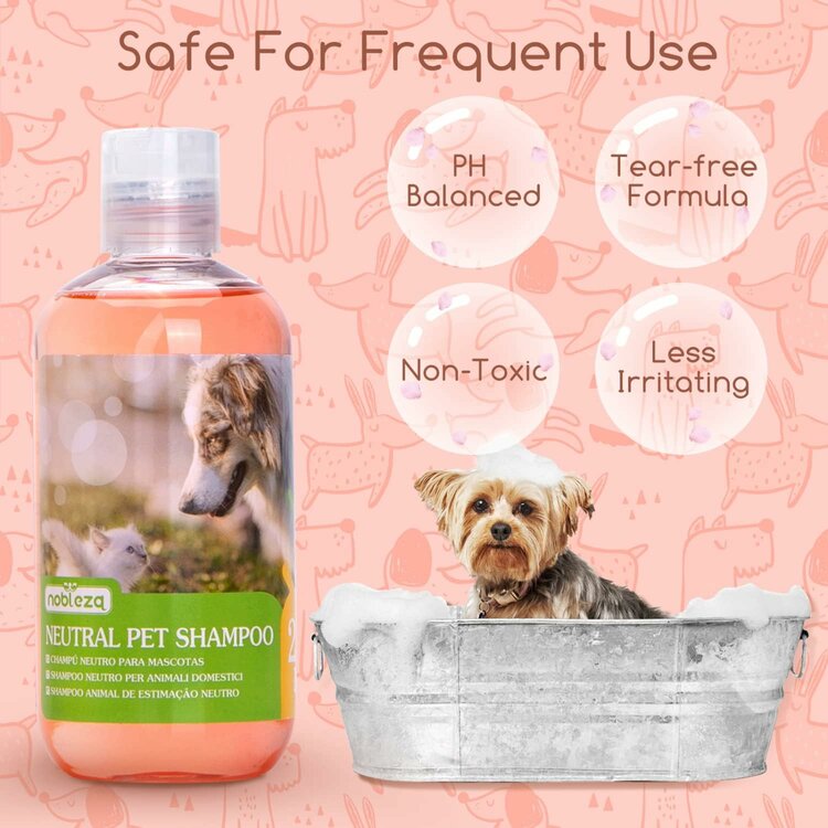 Shampoo voor hond en kat mild 250 ml