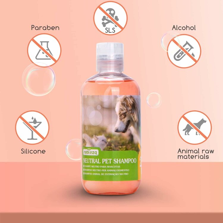 Shampoo voor hond en kat mild 250 ml