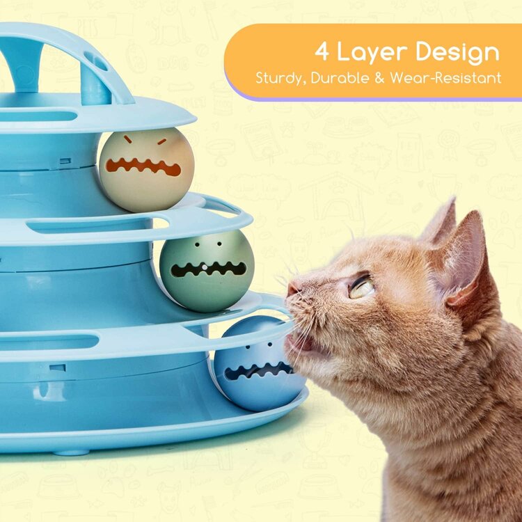 Katten speeltoren interactief