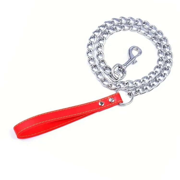 Nobleza Hondenriem - Ketting - Lengte 120 cm - Breedte 1,3 cm