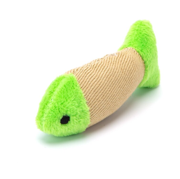 Kattenspeeltje - Visje van canvas - 10 cm