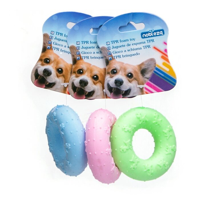Nobleza Puppy kauwspeeltje - Dikke ring