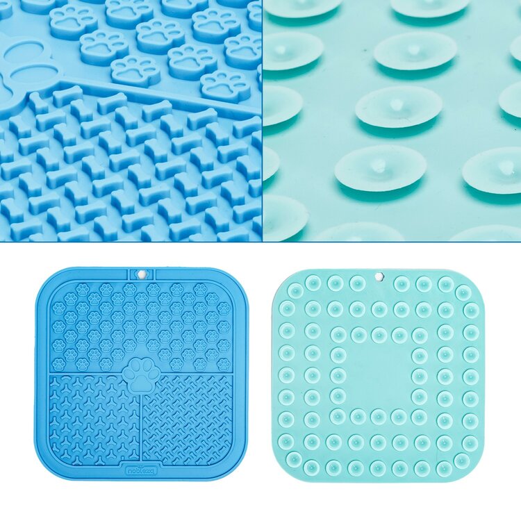 Likmat voor hond en kat - Blauw - Antislip