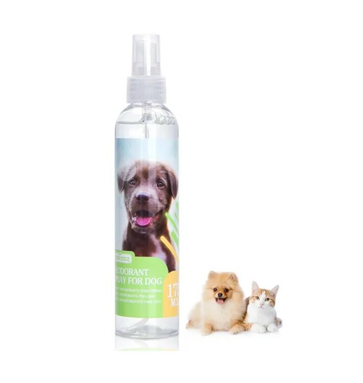 Deodorantspray voor honden