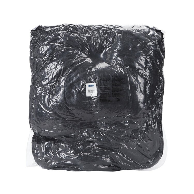 Nobleza Ronde mand voor hond en kat - 90 cm - Fluffy - Zwart