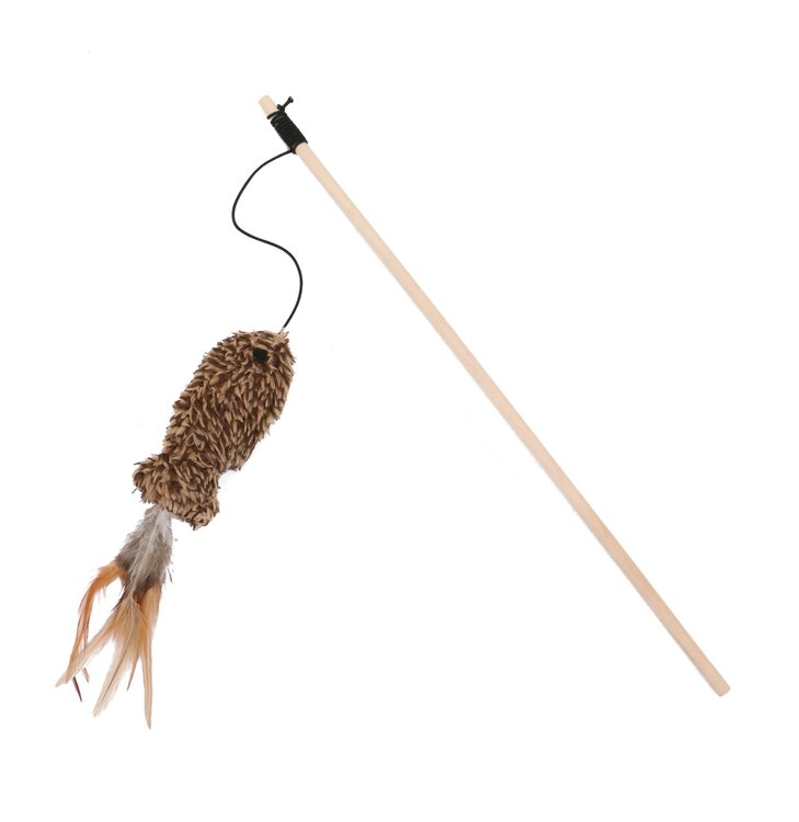 Kattenspeelgoed hengel met speeltje