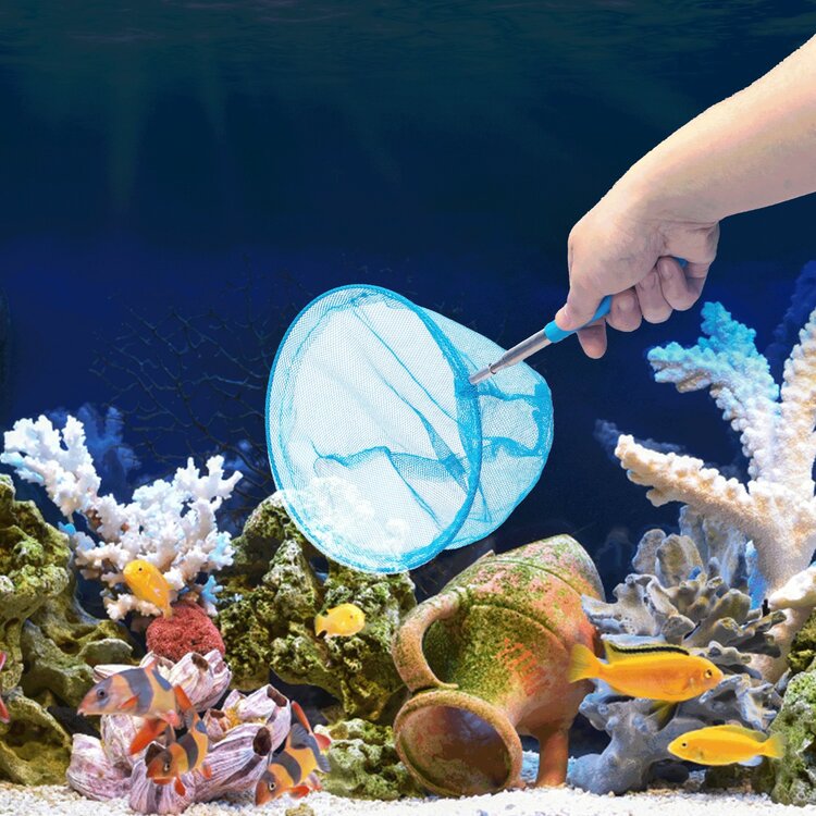 Nobleza Schepnet voor aquarium of vijver - Uitschuifbaar