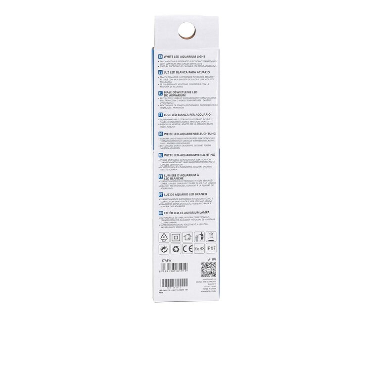 Aquariumverlichting - 20 cm - Wit LED licht - 1 W