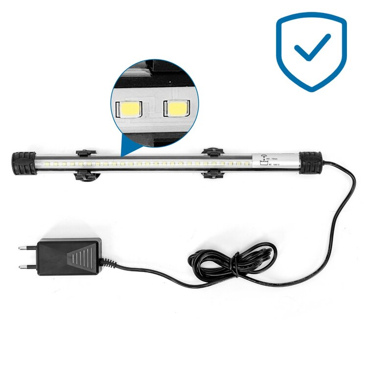 Aquariumverlichting LED wit licht 30 cm