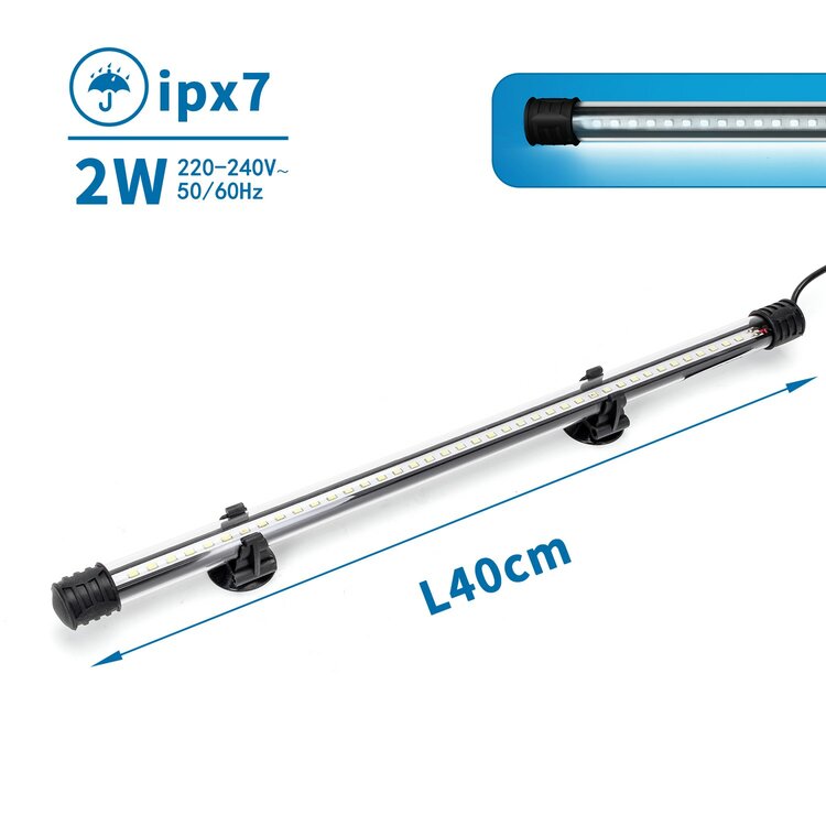 Aquariumverlichting - 40 cm - Wit LED licht - 2 W