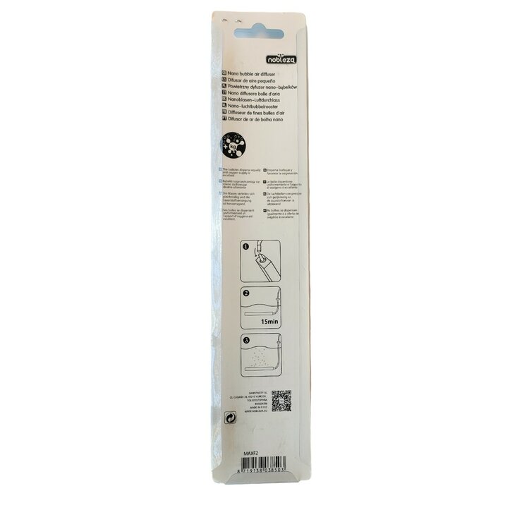 Nobleza Aquarium luchtsteen - Plat - 20 cm