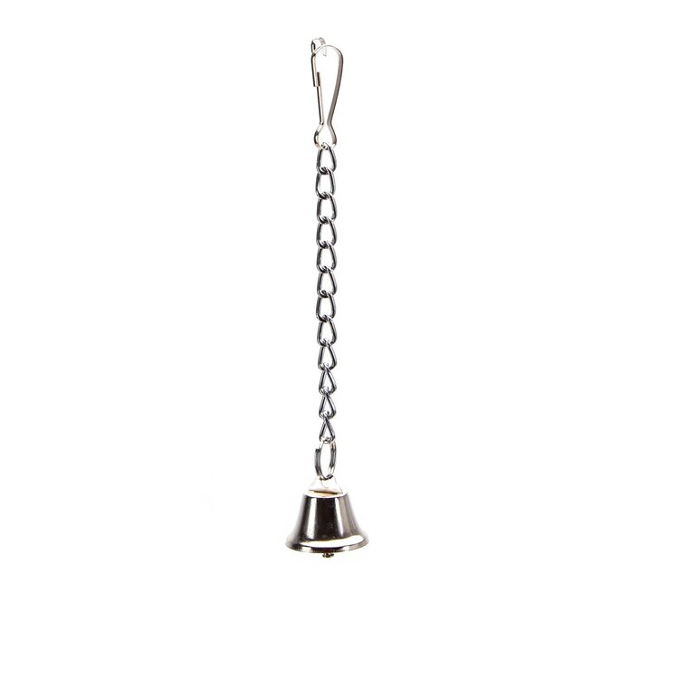 Nobleza Vogelspeeltje - Belletje aan ketting - Hangend