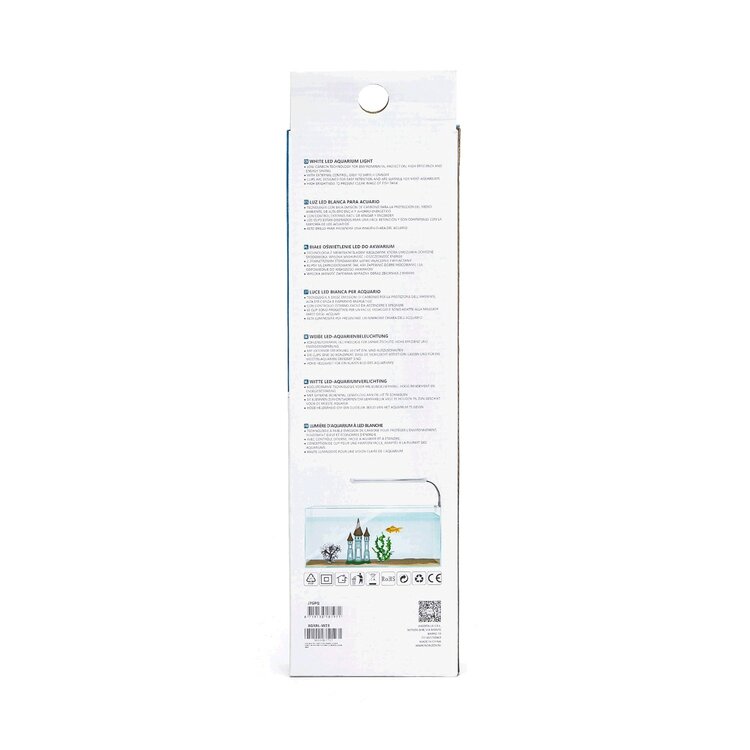 Nobleza Aquariumverlichting - Wit LED licht - Glas - Verstelbaar - 6 W