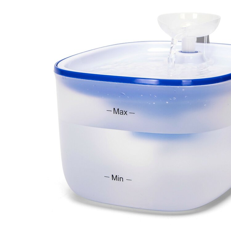 Katten drinkfontein transparant - 2,5 L