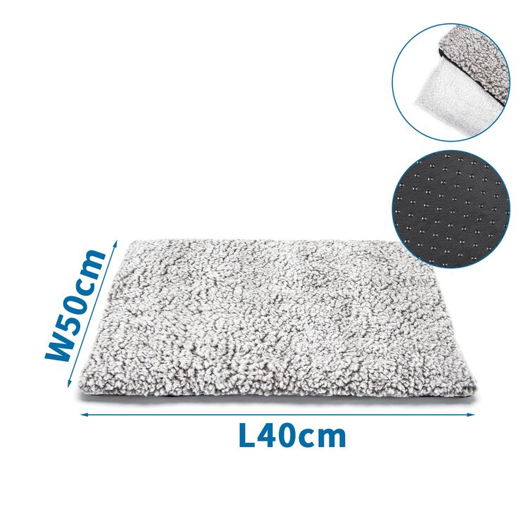 Nobleza Warmtemat voor hond en kat - Pluche - 40x50 cm
