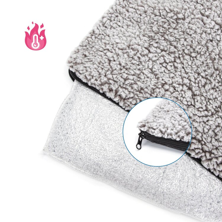 Nobleza Warmtemat voor hond en kat - Pluche - 40x50 cm
