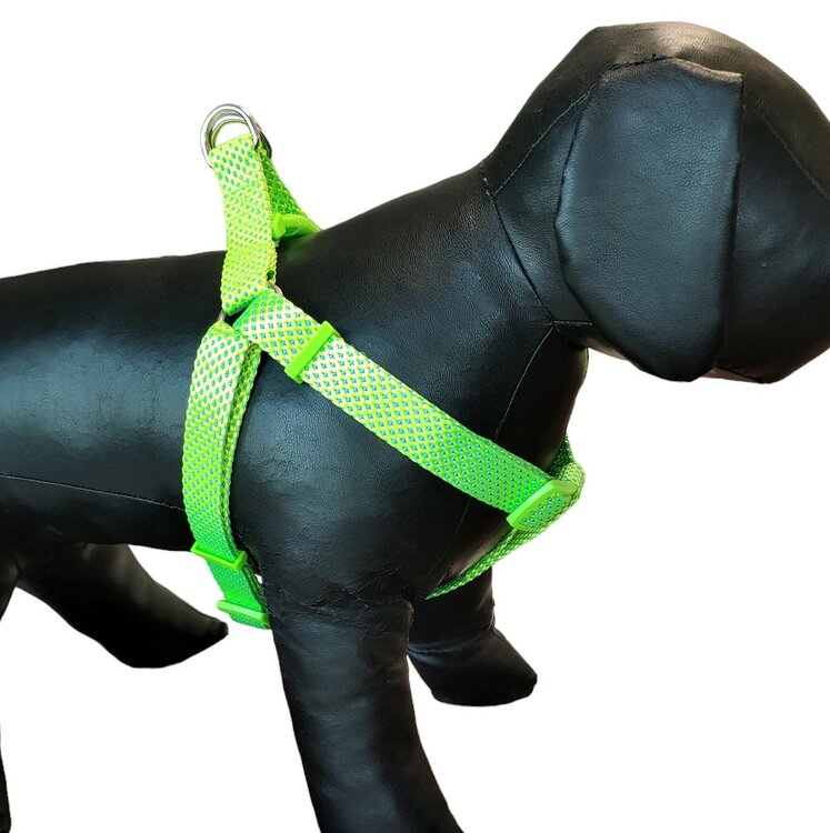 Y-Tuigje Kleine hond - Fluorescerend - Maat S