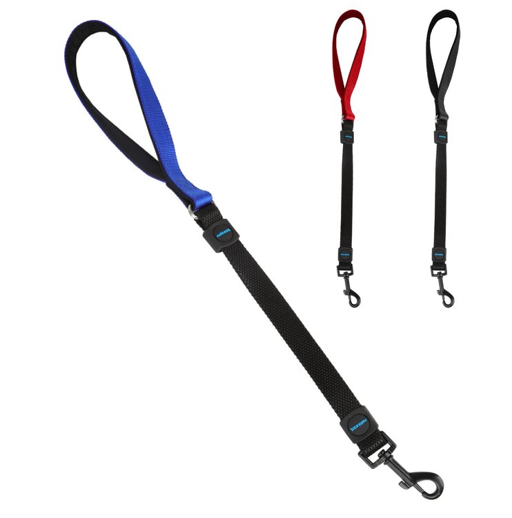 Nobleza Hondenriem - Kort - Elastisch - Lengte 50 cm - Breedte 2 cm