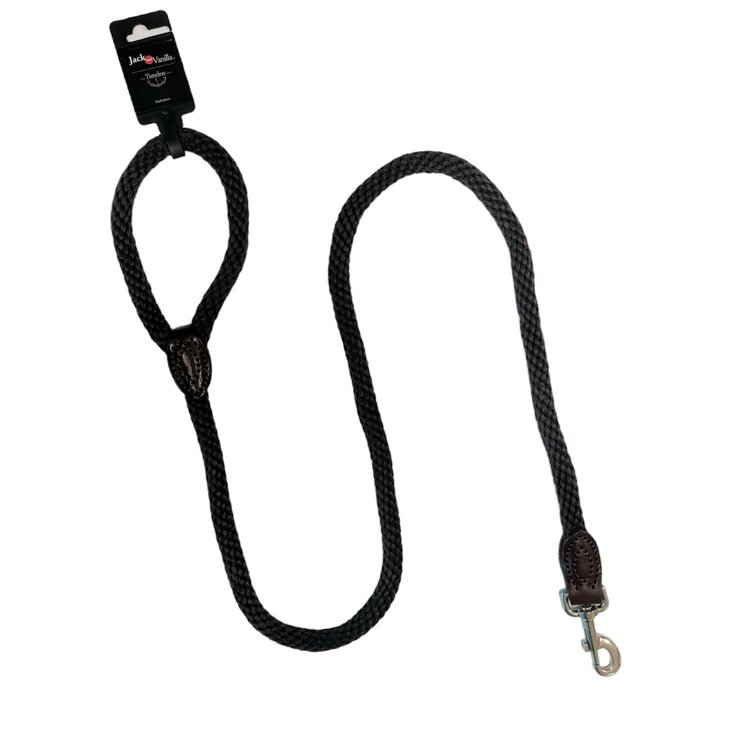 Jack and Vanilla Hondenriem - Rond - Bruin - Lengte 135