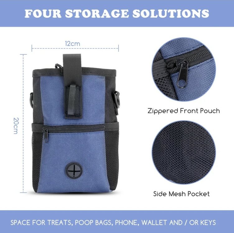 Nobleza Honden trainingszakje met opbergvakjes - Waterproof