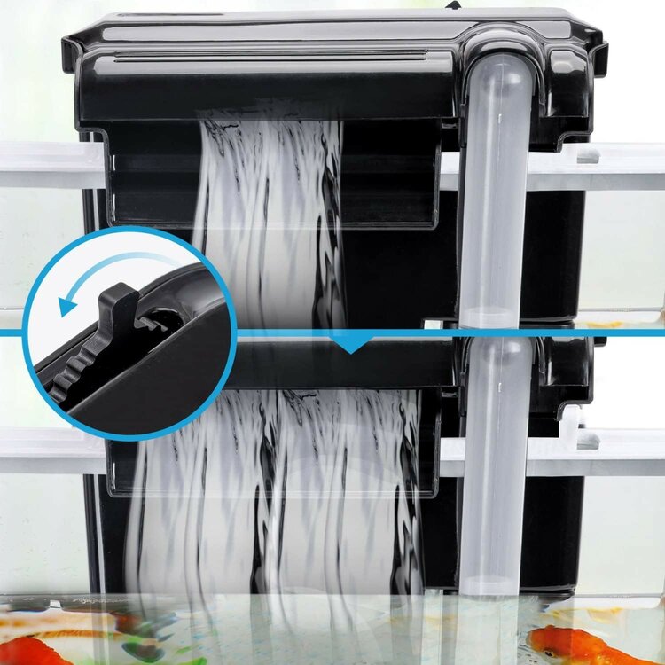 Nobleza Filterpomp aquarium hangend 400 l/h