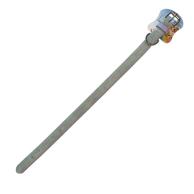 Nobleza Hondenhalsband - Su&egrave;de vegan leer - 31 cm