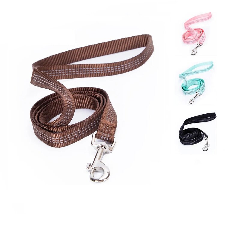 Reflecterende hondenriem 120 cm Nylon