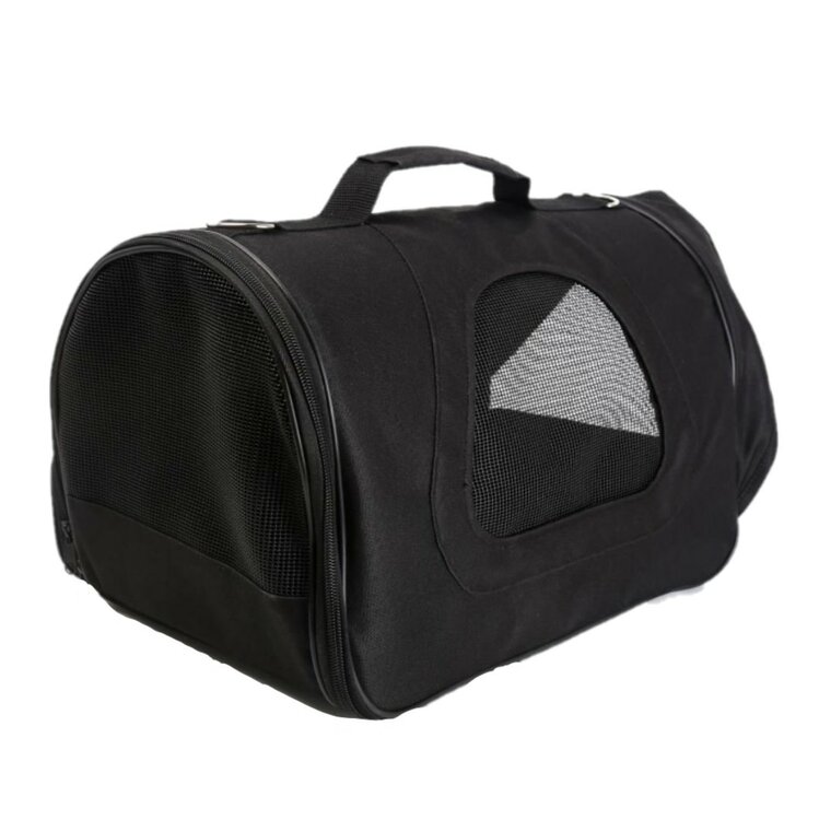 Katten draagtas - Zwart - Tot 4 kg