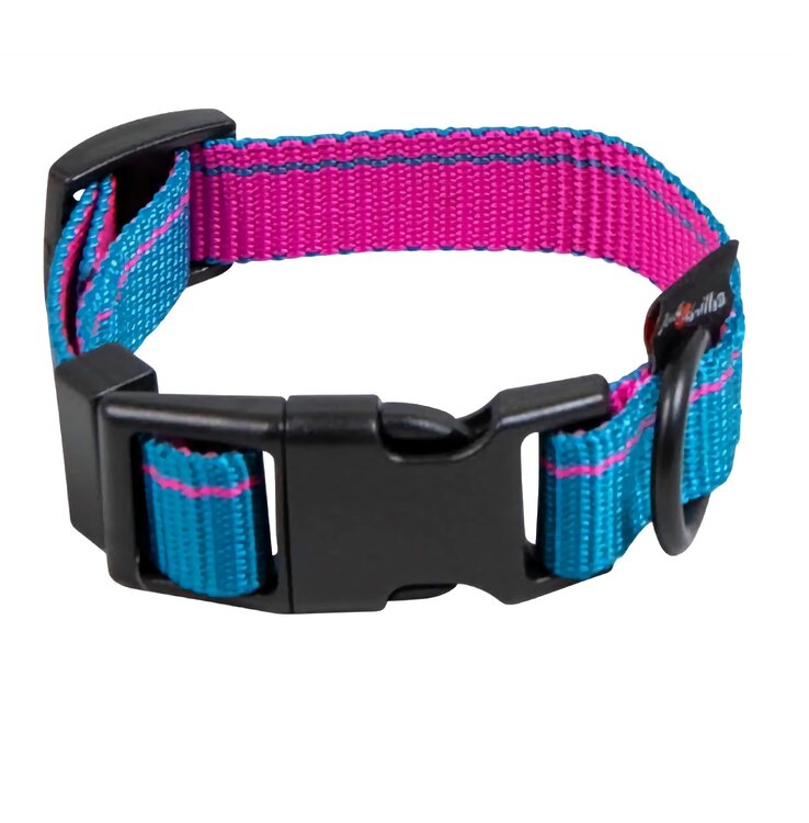 Jack and Vanilla Hondenhalsband met kliksluiting, blauw