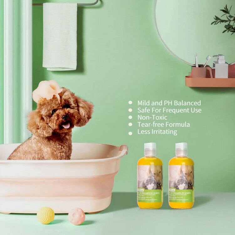 Nobleza Vlooienshampoo - Voor hond en kat - Antibacterieel - 250 ml