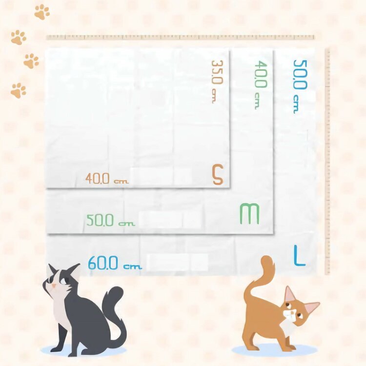Nobleza Kattenbakzakken - Maat M - 40x50 cm - 12 stuks