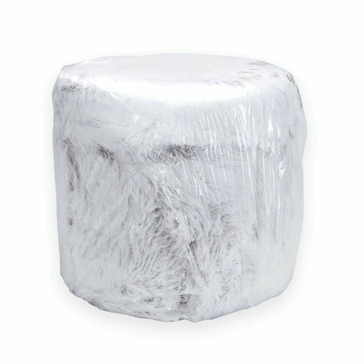 Nobleza Kattenmeubel met huisje - Wit - Fluffy schaap - 67 cm
