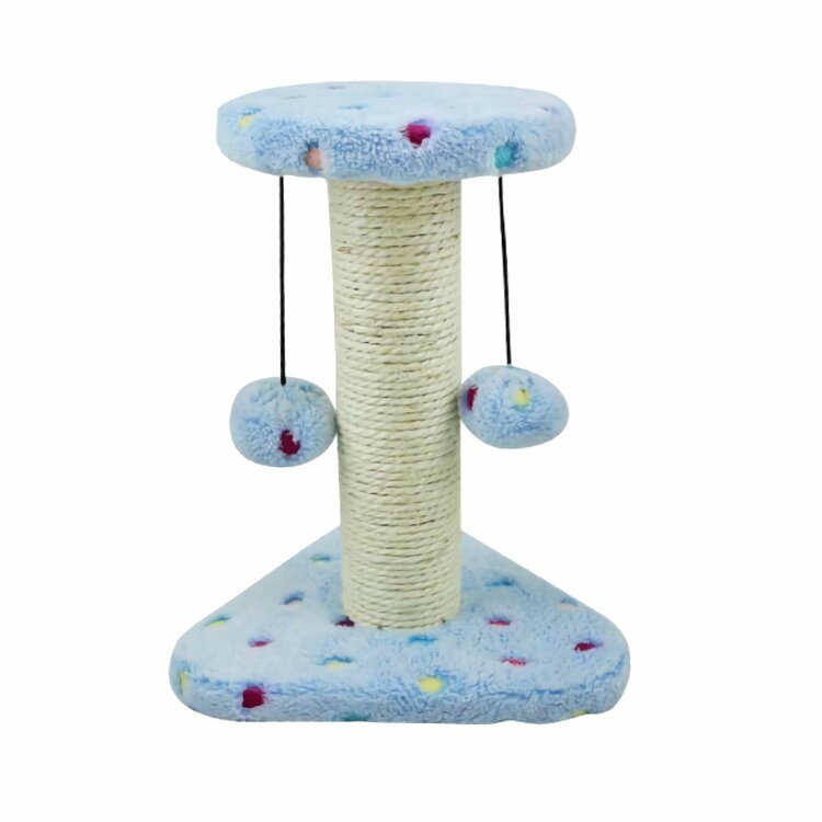 Nobleza Krabpaaltje met plateau en speeltje - Blauw