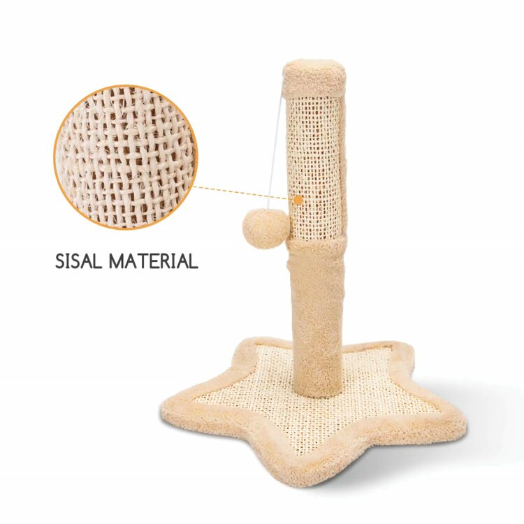 Nobleza Krabpaal beige, 38 cm