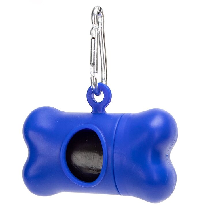 Nobleza Dispenser - Inclusief poepzakjes - Blauw