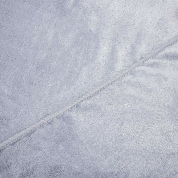 Nobleza Dekentje voor huisdieren - Microvezel - Lichtgrijs - Maat S - 75x75 cm