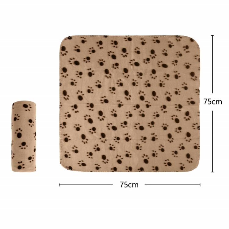 fleece deken voor hond en kat
