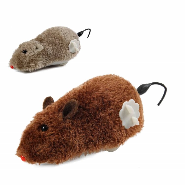 Nobleza Kattenpeelgoed - Muis - Opwindbaar