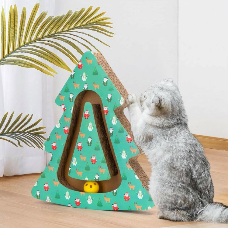 Krabkarton kerstboom