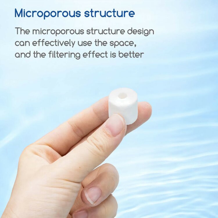 Nobleza Keramische ringen - Aquariumfilter - 100 stuks