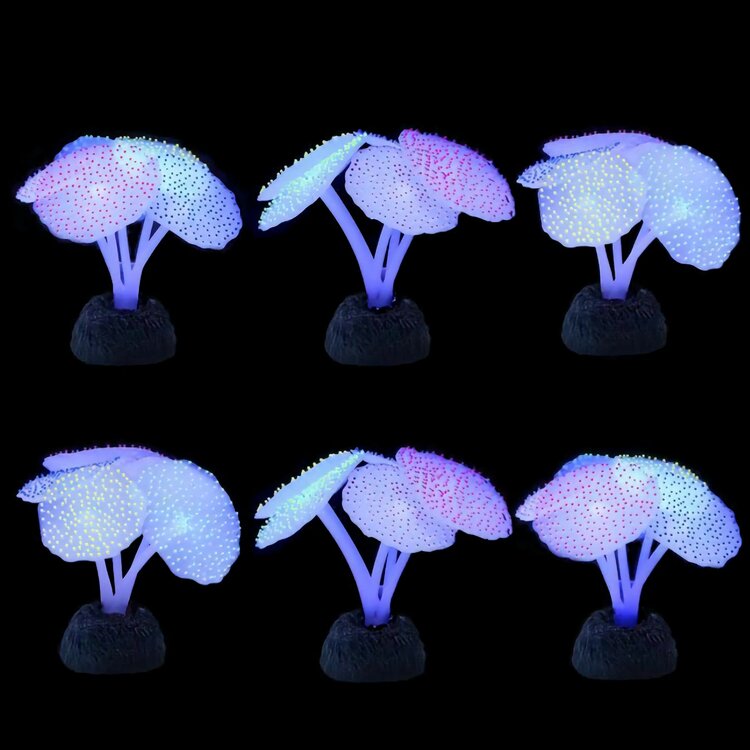 fluoriserend aquarium decoratie