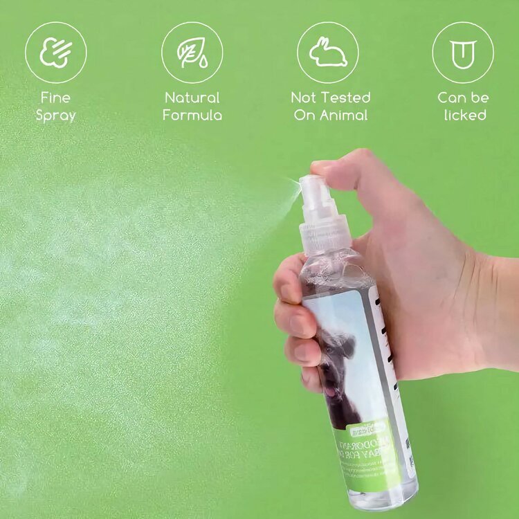 Deodorantspray voor honden